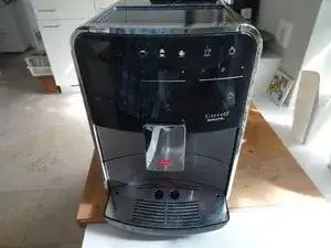Melitta Caffeo Barista T opening