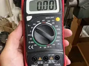 Morris 57030 multimeter LCD repair
