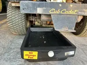 Cub Cadet Z-Force 48 Oil Change