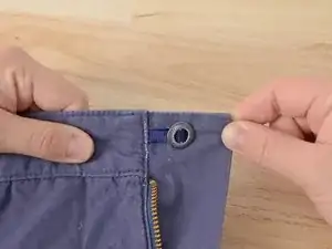 Clothing Ribbon Button Replacement