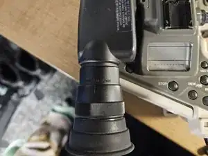 Disassembling Canon L2 Viewfinder