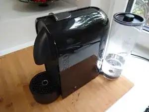 Internal coffee spout