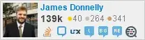 profile for James Donnelly on Stack Exchange, a network of free, community-driven Q&A sites