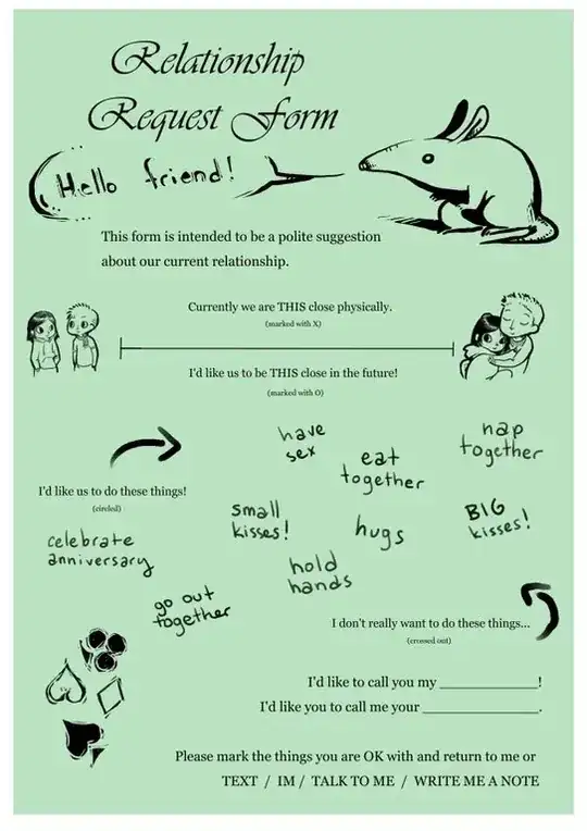 Relationship request form