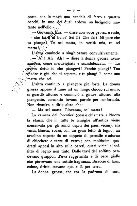Page 8 from "Dopo il divorzio"