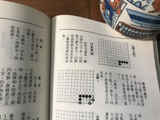 page of Everything about Life and Death by Cho Chikun