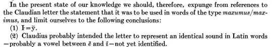 Revilo P. Oliver, "The Claudian Letter Ⱶ," page 256