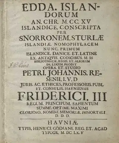 Cover of Islandice et Latine