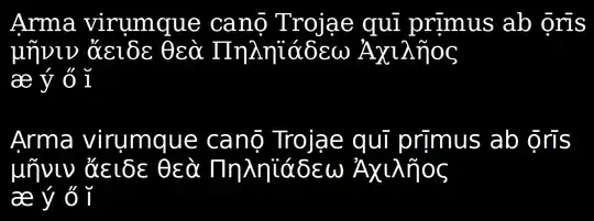 sample text in DejaVu