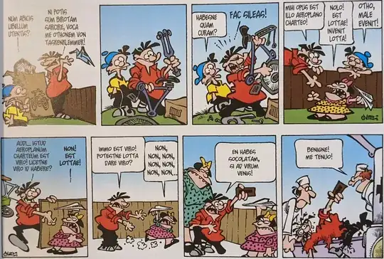 Fābula dē Pondō quī birotam cōnstruit.