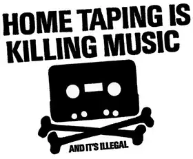Home Taping Is Killing Music logo