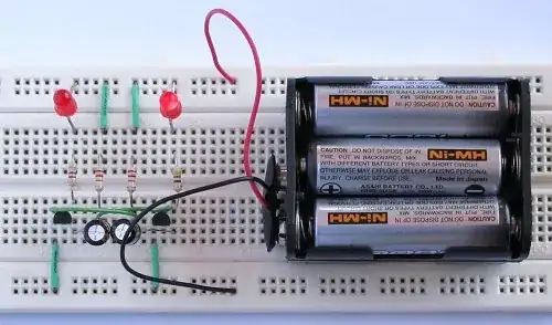 Electronic breadboard connector