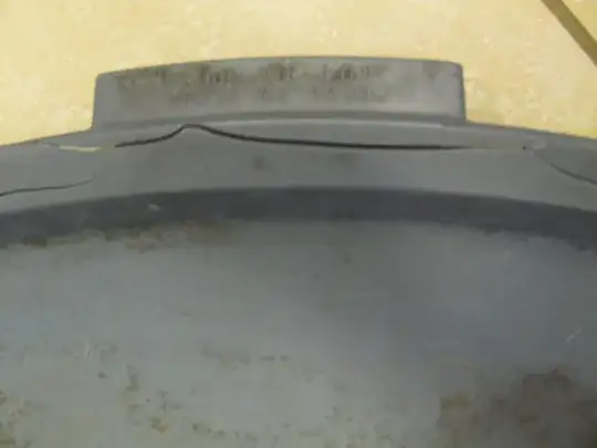 Cracks in LDPE plastic