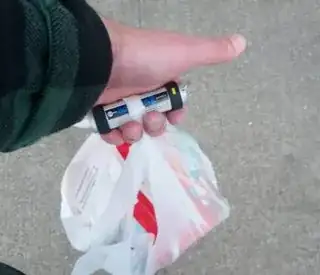 Carrying plastic bag