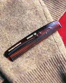 using a comb