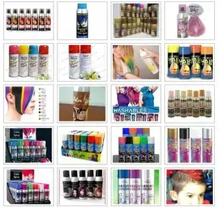 Temporary Hair Colour Spray