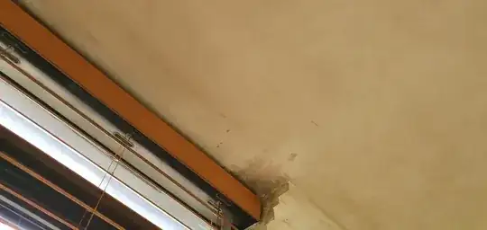 stains on the ceiling