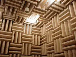 An anechoic chamber