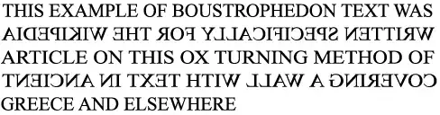 Boustrophedon
