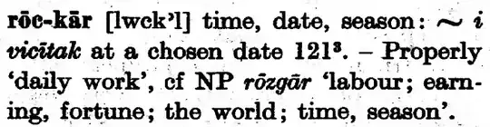 Henrik Samuel Nyberg.1974.A Manual of Pahlavi, Part II.Glossary pp.170