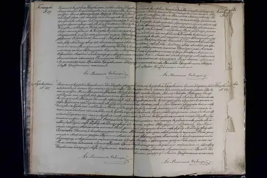baptismal record of Anna Miecznikowska