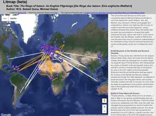 Map showing world tracks
