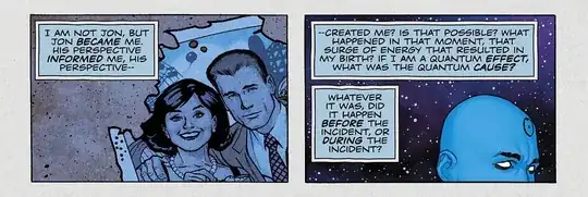 Doctor Manhattan's inner monologue