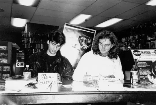 Mike Dringenberg and Neil Gaiman