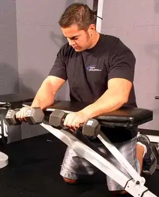 Reverse Wrist Curl from BodyBuilding.com