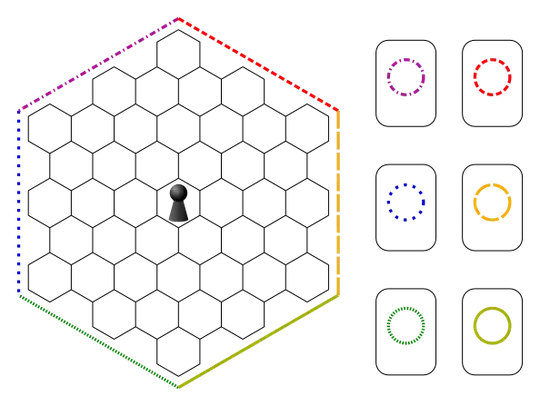 Illustration of the board game