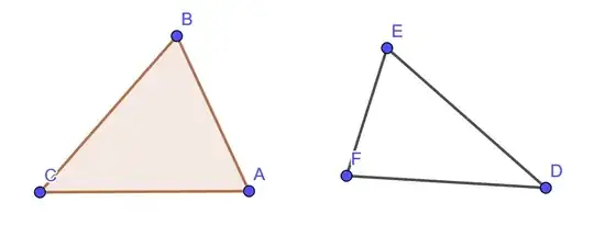 two things called triangle