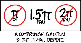 1.5 pi = pau