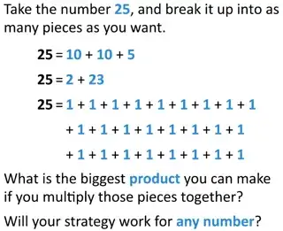 Play With Your Math: "1. Split 25"