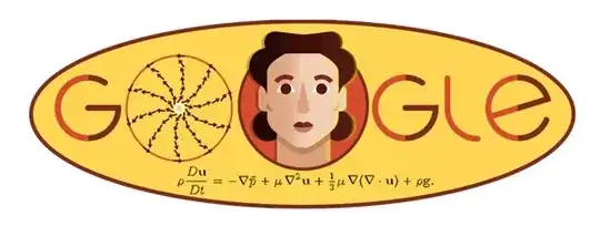 screenshot of Google Doodle for Olga Ladyzhenskaya