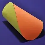 surface formed by joining two ellipses