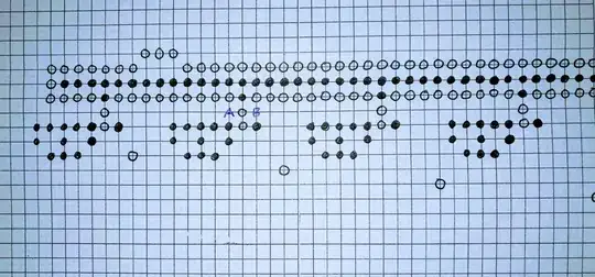 A position in infinite Go with game value $\omega$