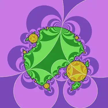 Computer-generated limit set