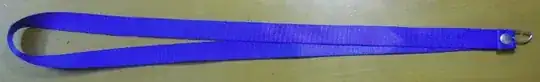 Mobius bands used as lanyards