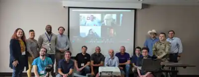 Group picture from EMWCon Spring 2023