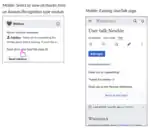  Design showing how Wikilove could be integrated into Newcomer homepage.