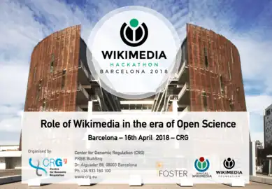 Wikimedia and Open Science16 April, 2018