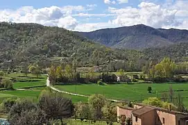 views from the room's window (some of them even have a private balcony!)