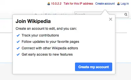 Screenshot of the post-edit CTA