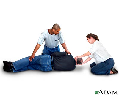 Two person roll - Procedure, part 2