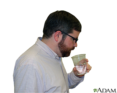 Metered dose inhaler - step seven Metered dose inhaler - step seven