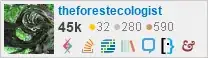 profile for theforestecologist on Stack Exchange, a network of free, community-driven Q&A sites profile for theforestecologist on Stack Exchange, a network of free, community-driven Q&A sites