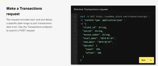 making a transaction