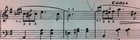 excerpt from serenade Schubert