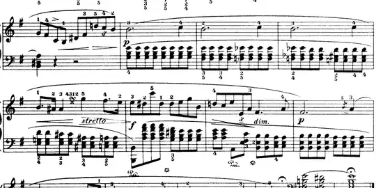 sheet music for refrence