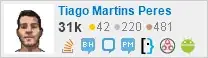 profile for Tiago Martins Peres on Stack Exchange, a network of free, community-driven Q&A sites